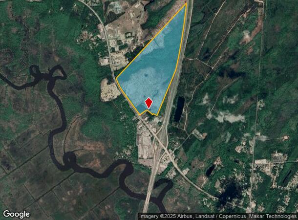 12631 N Ga Highway 251, Darien, GA Parcel Map