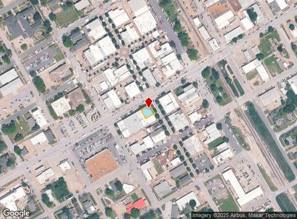 101 S Dallas St, Ennis, TX Parcel Map