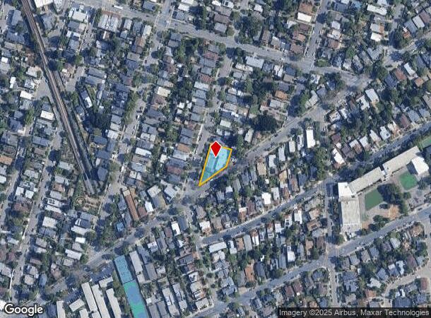  1343 Hopkins St, Berkeley, CA Parcel Map