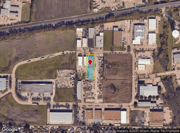  2804 Singleton St, Rowlett, TX Parcel Map
