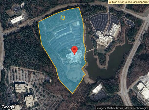  8001 Development Dr, Morrisville, NC Parcel Map