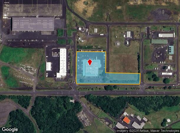  1299 Kekuanaoa St, Hilo, HI Parcel Map