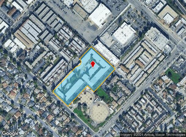  12960 Dronfield Ave, Sylmar, CA Parcel Map