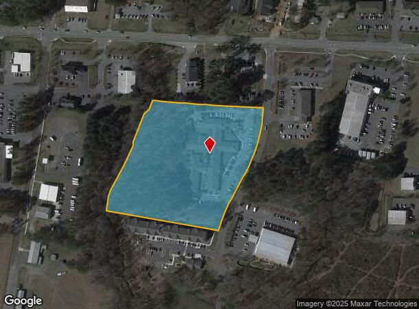  72 Chatham Business Dr, Pittsboro, NC Parcel Map