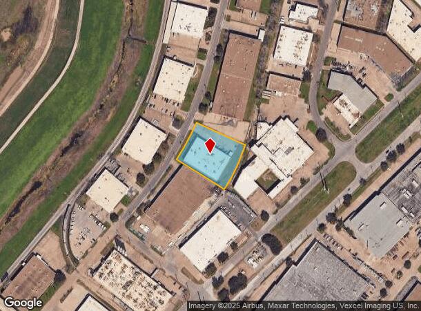  1234 Round Table Dr, Dallas, TX Parcel Map