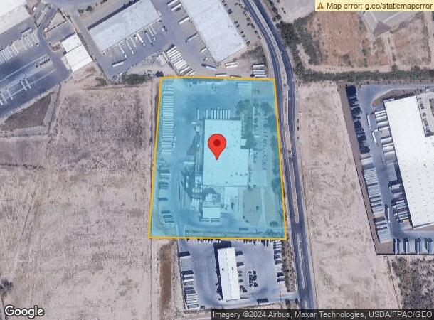  9747 Pan American Dr, El Paso, TX Parcel Map