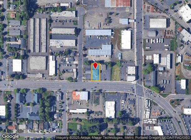  1661 E Powell Blvd, Gresham, OR Parcel Map