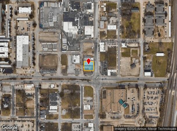  1016 S Main St, Fort Worth, TX Parcel Map