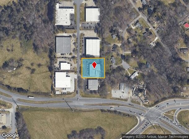  1125 Alpha Dr, Alpharetta, GA Parcel Map