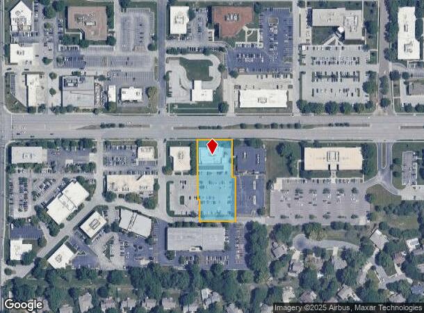  8505 College Blvd, Overland Park, KS Parcel Map