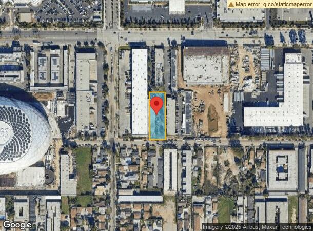  3742 W Century Blvd, Inglewood, CA Parcel Map