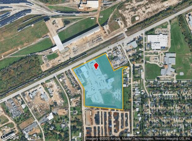  16700 Beaumont Hwy, Houston, TX Parcel Map