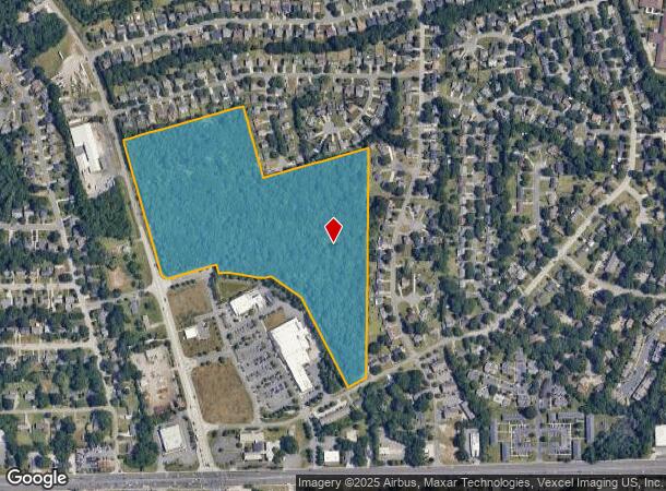 1730 Fieldcrest Cir, Rock Hill, SC Parcel Map