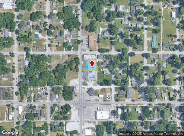  2225 N 25Th St, Terre Haute, IN Parcel Map