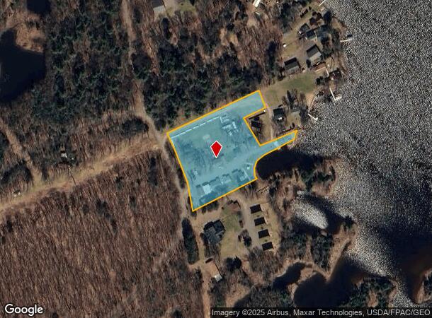  2974 N Hiawatha Rd, Butternut, WI Parcel Map
