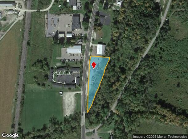  100 S Main St, Franklinville, NY Parcel Map