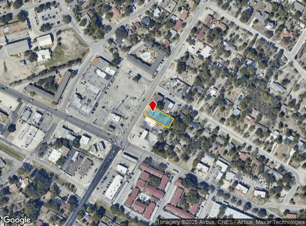 2818 Hillcrest Dr, San Antonio, TX Parcel Map