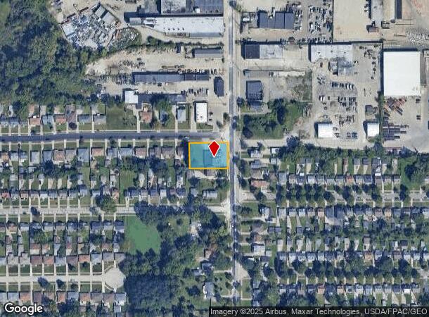  5540 Dunham Rd, Maple Heights, OH Parcel Map