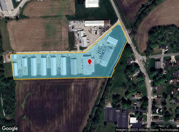 16335 Lima Rd, Huntertown, IN Parcel Map