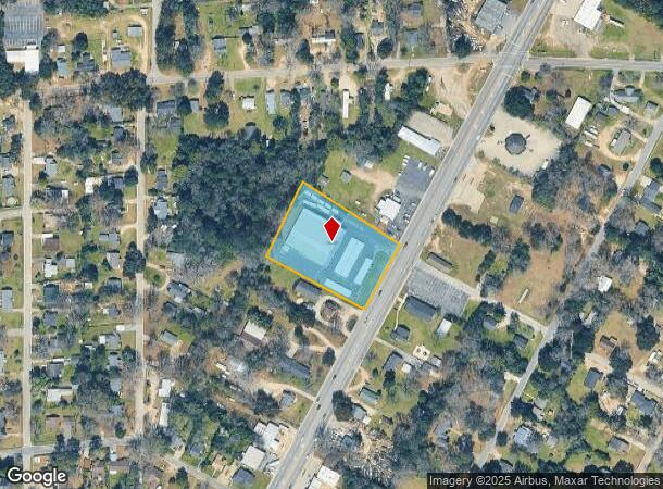  1521 Jefferson Davis Hwy, Camden, SC Parcel Map