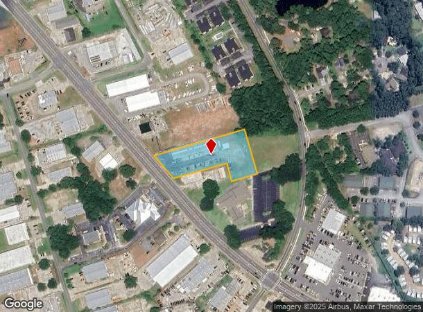 3663 Community Rd, Brunswick, GA Parcel Map