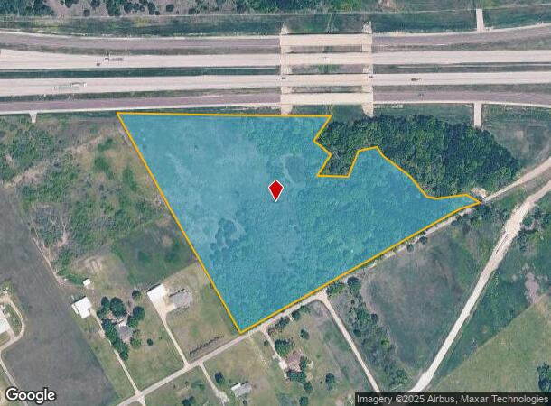  1855 Highway 287, Ennis, TX Parcel Map