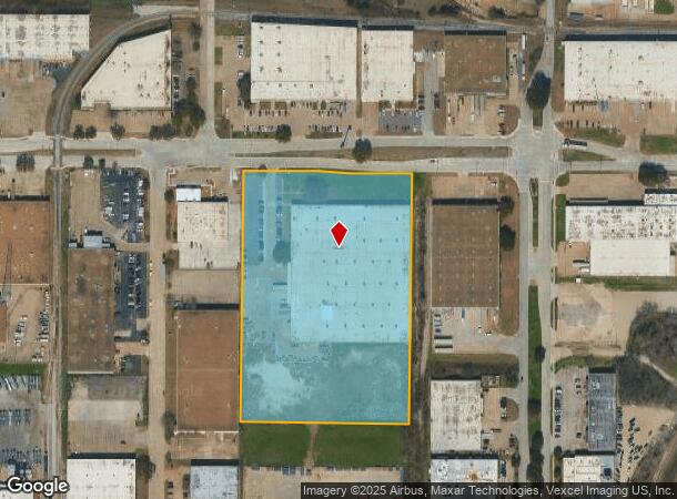  3500 Avenue E E, Arlington, TX Parcel Map