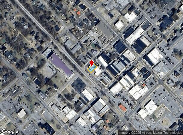 105 W Railroad St, Dickson, TN Parcel Map