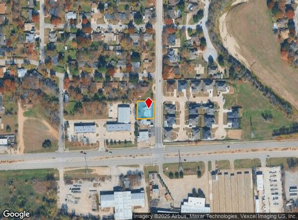  117 Melbourne Rd, Hurst, TX Parcel Map
