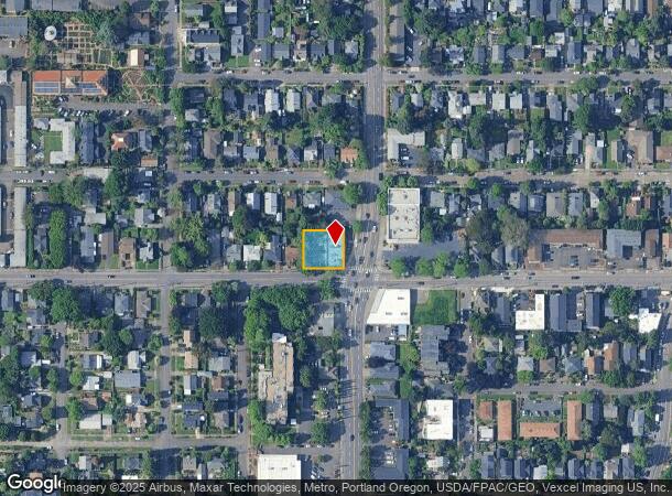  4437 Se Cesar E Chavez Blvd, Portland, OR Parcel Map