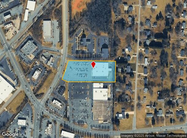 835 Julian Ave, Thomasville, NC Parcel Map