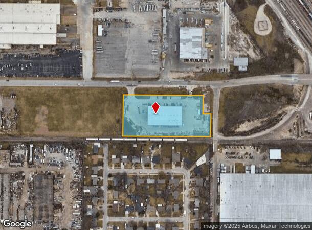  1300 Meacham Blvd, Fort Worth, TX Parcel Map