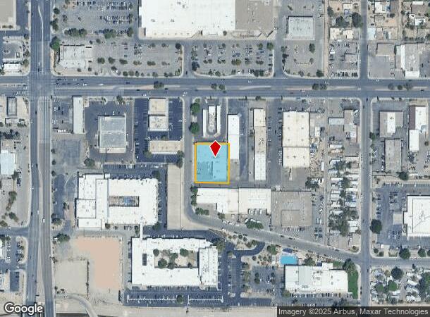  2500 Solano Dr Ne, Albuquerque, NM Parcel Map