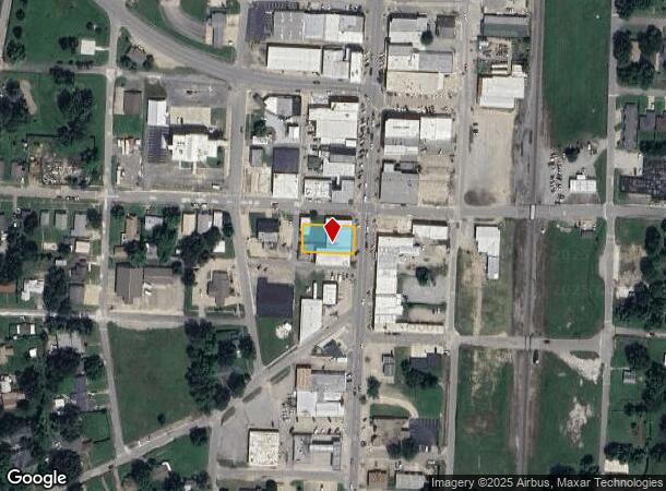100 S Main St, Eufaula, OK Parcel Map