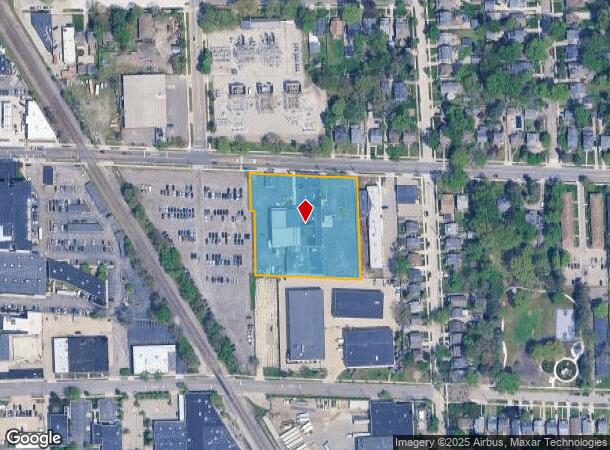 332 E Lincoln Ave, Royal Oak, MI Parcel Map