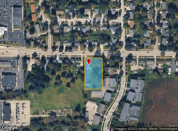 223 W Paradise Dr, West Bend, WI Parcel Map