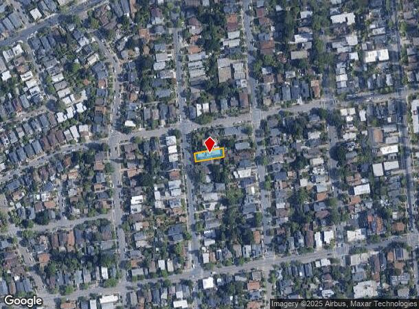 1509 Grant St, Berkeley, CA Parcel Map