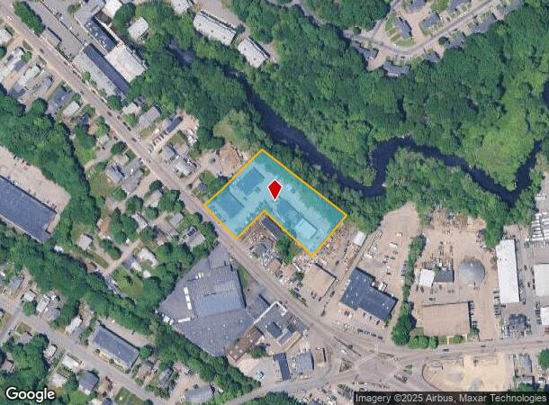 25 Cliff Way, Dedham, MA Parcel Map