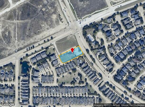  1961 N Alma Dr, Allen, TX Parcel Map