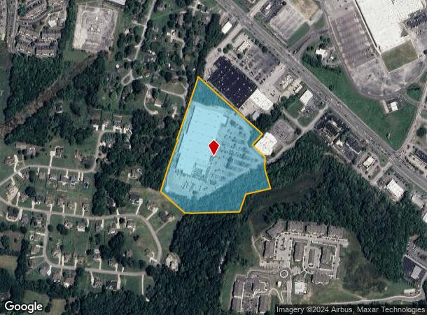  2000 Hillary Dr, Columbia, TN Parcel Map