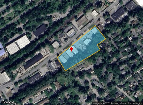 351 Adams St, Bedford Hills, NY Parcel Map