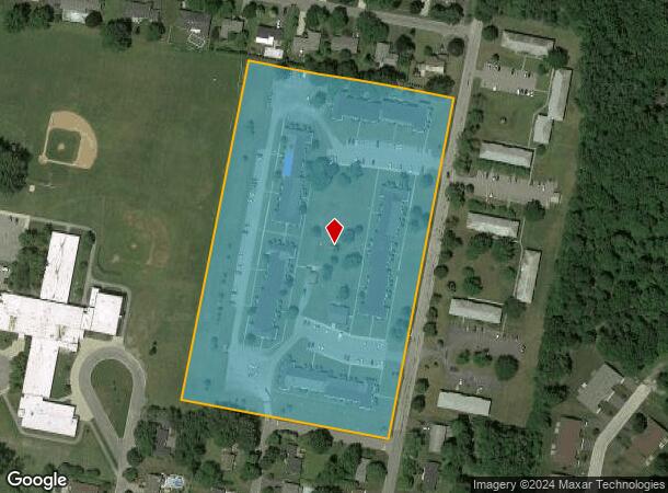  219 N Spruce St, Batavia, NY Parcel Map