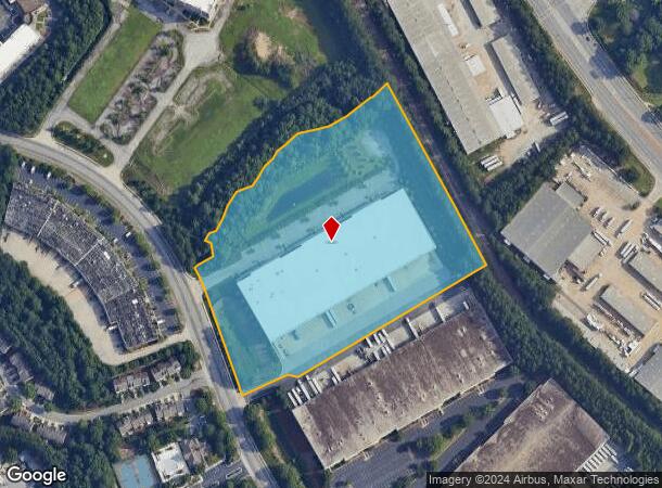  2635 N Berkeley Lake Rd Nw, Duluth, GA Parcel Map