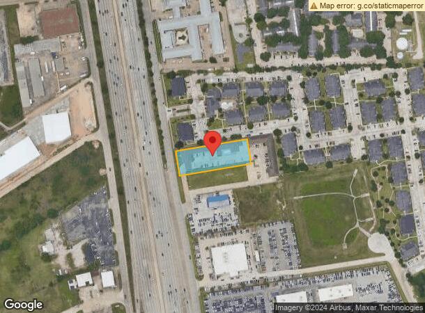  16222 North Fwy, Houston, TX Parcel Map