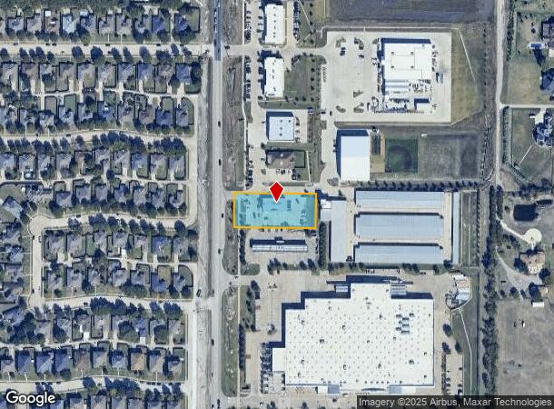 581 S Angel Pkwy, Allen, TX Parcel Map