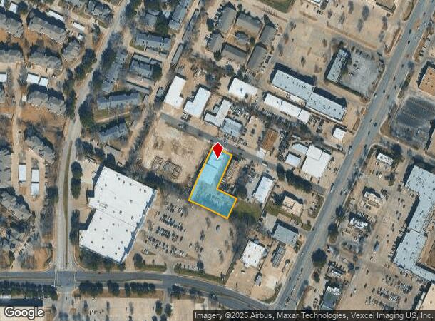  1310 Knight St, Arlington, TX Parcel Map
