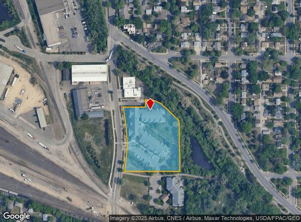 4600 Humboldt Ave N, Minneapolis, MN Parcel Map
