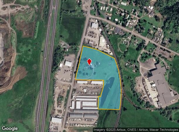 8017 Old Highway 99 N, Roseburg, OR Parcel Map