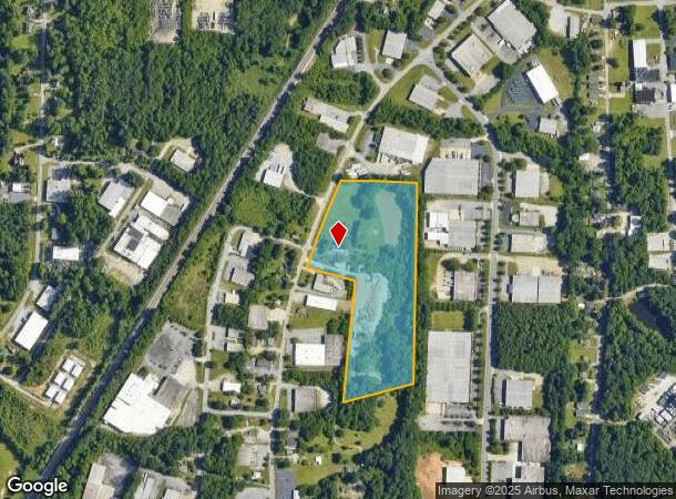 627 Old Thomasville Rd, High Point, NC Parcel Map