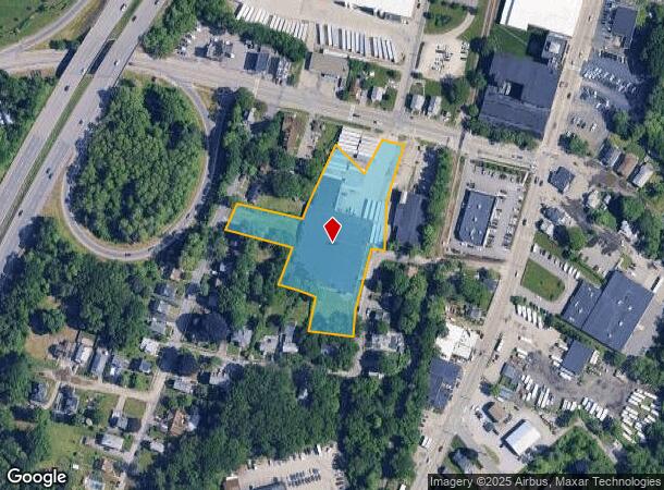  15 Hope Ave, Worcester, MA Parcel Map